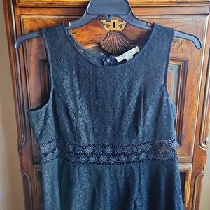 Adam Levine Black Lace Dress